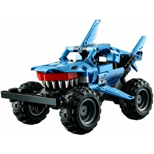 Конструктор Monster Jam Mutt Dalmatian 2 в 1. 247 детали. акула. lego technic monster jam™ dalmatian 42150