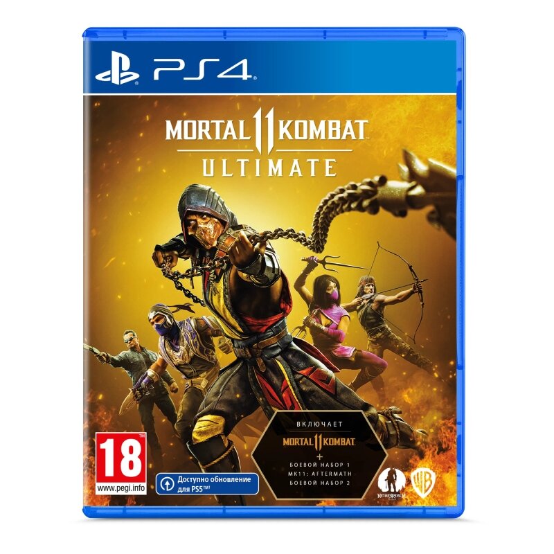Игра Mortal Kombat 11 Ultimate Edition (PlayStation 4, Русские субтитры) — фото 1
