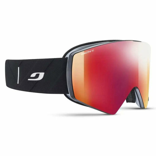 Очки горнолыжные Julbo Razor Edge Black-Grey/Reactiv 2-3 Glare Control Flash Red