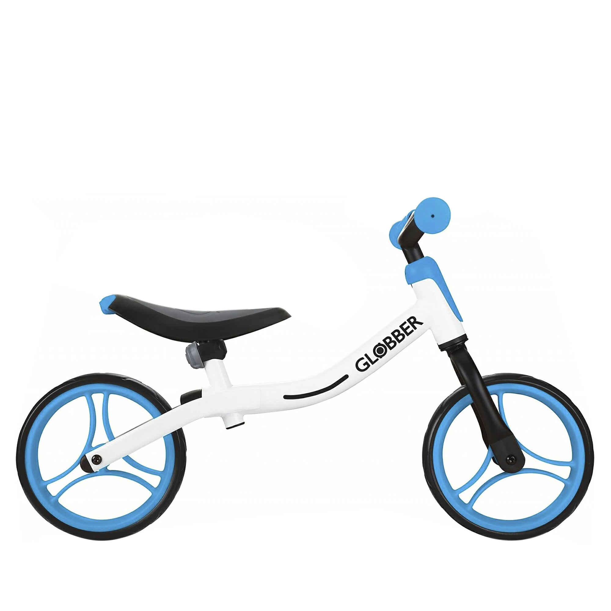 Беговел Globber Go Bike 2022 Бело-Голубой (дюйм:8)