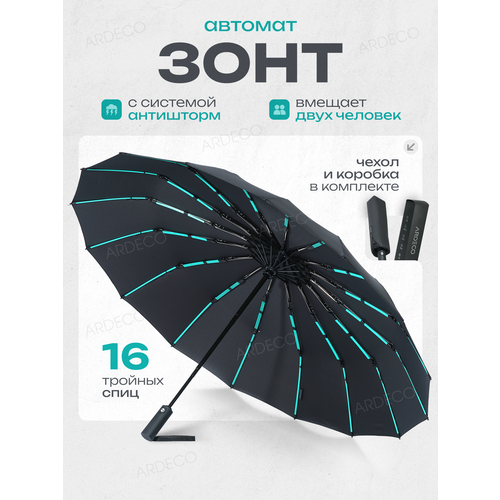 Зонт ARDECO, черный 2