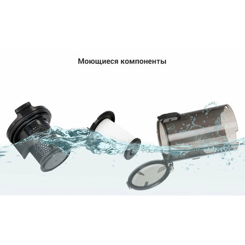 Высокопрочный вертикальный пылесос для уборки дома машины CRYSTAL CLEARСухая 4 режимаМощный 7002₽