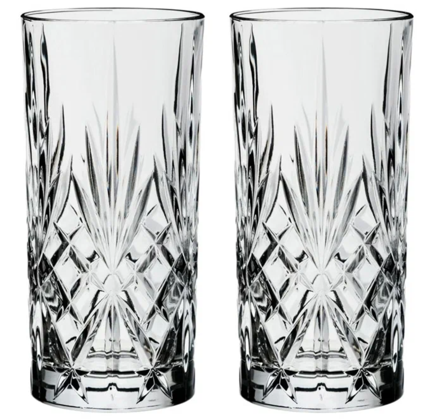 Набор стаканов RCR Melodia, 360 мл, 2 шт, бесцветный