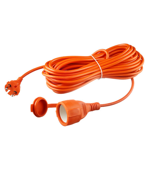 Удлинитель UNIVersal без заземления 10 м 22 кВт 1 розетка ПВС 2х1 кв. мм IP54