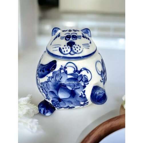 Солонка фарфоровая Кот 1000₽