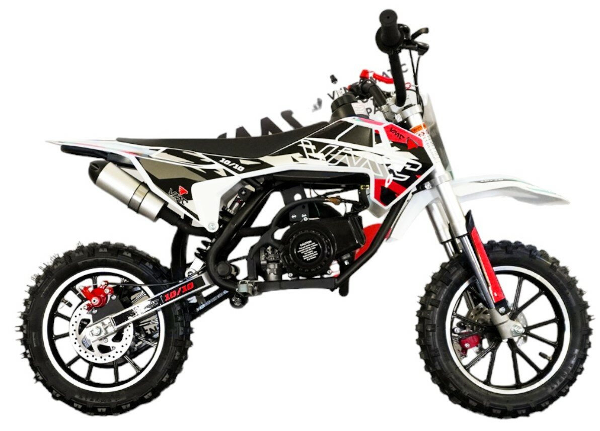 Питбайк детский VMC PITBAIKE 10"/10" (49cc) двигатель 2T оранжевый — фото 1