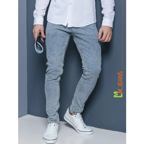 фото Джинсы зауженные mkjeans slim fit, размер 30