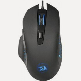 Изображение товара Проводная игровая мышь Redragon Gainer 3200 dpi Чёрный для ПК / ноутбука