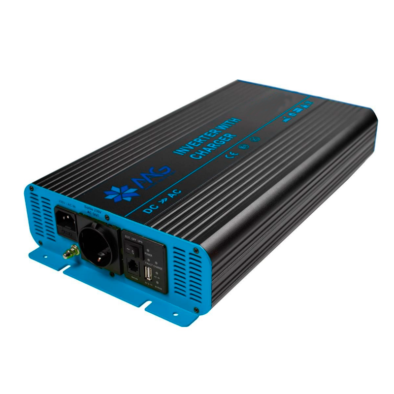 Преобразователь напряжения с зарядным устройством и бесперебойным питанием AAG RSC1500P 1500w (с 12v на 220В)