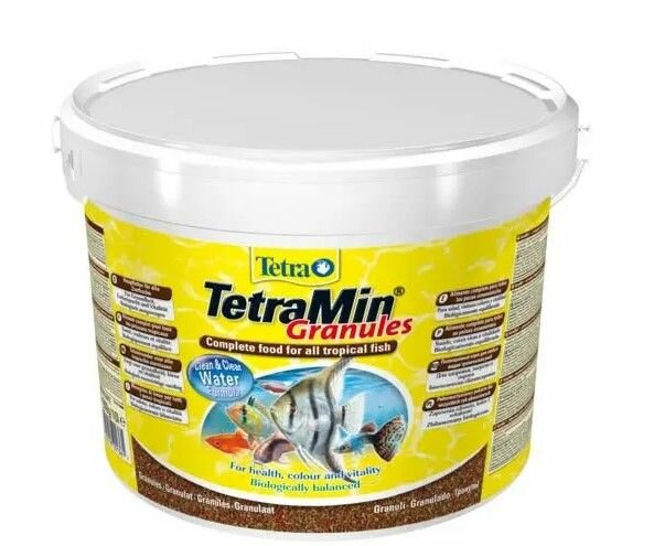 TetraMin Granules корм для всех видов рыб в гранулах 10 л (ведро)