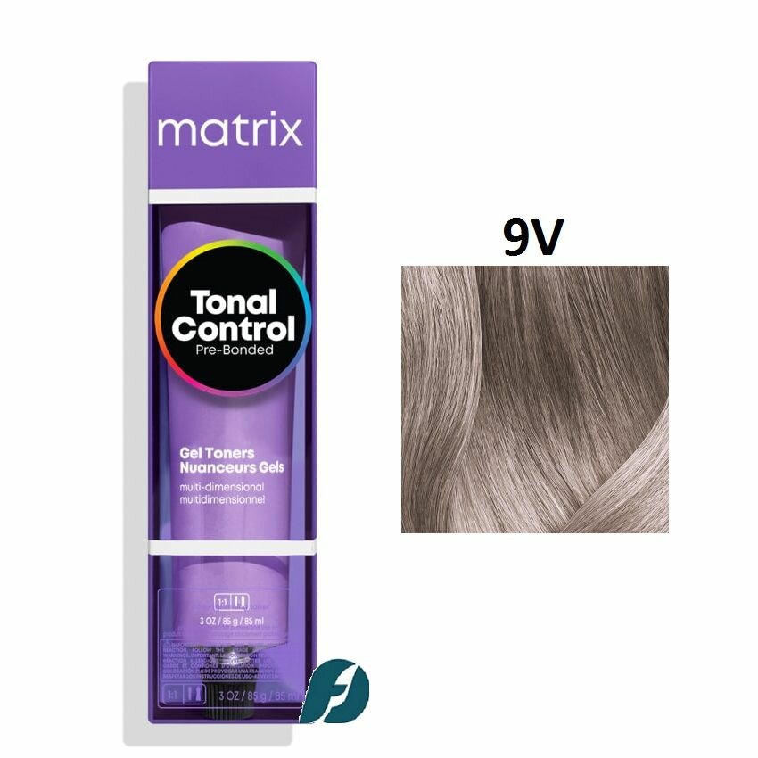 Matrix TONAL CONTROL 9V Крем-гелевая краска с кислым pH Очень светлый блондин перламутровый, 90 мл