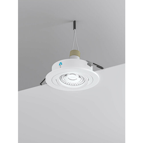 Встраиваемый светильник белый interiorlight ROTARY-R-W