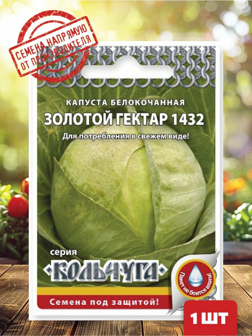 Капуста б к Золотой гектар 1432  Кольчуга NEW 