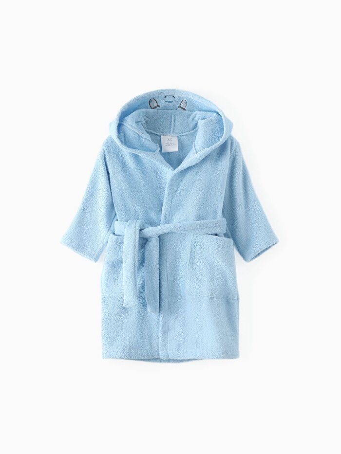 Халат Этель, размер 110-116, голубой
