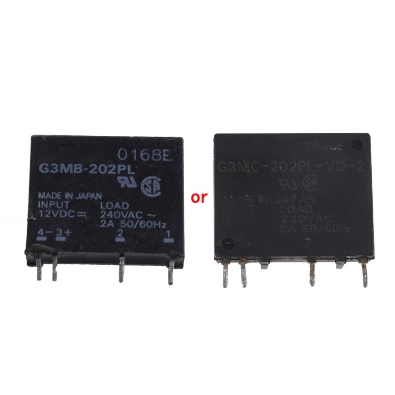 Твердотельное реле G3MB-202PL 12В DC / 240В AC 2А