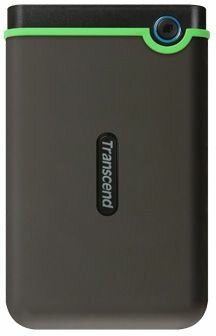 Внешний диск HDD Transcend StoreJet 25M3S TS2TSJ25M3S, 2ТБ, серый — фото 1
