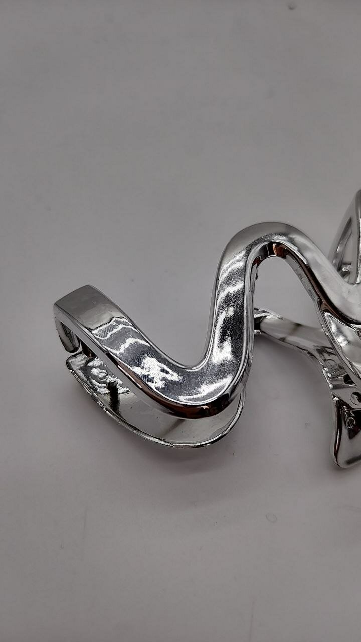 Серебряный крабик для волос — элегантная и стильная заколка для девушек. — фото 1