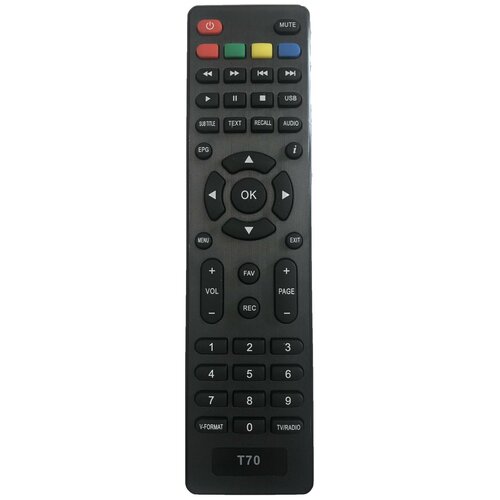 Пульт Selenga T-70 пульт hd930 hd930d для цифровой приставки selenga hd930d t70 dvb t2 батарейки в подарок