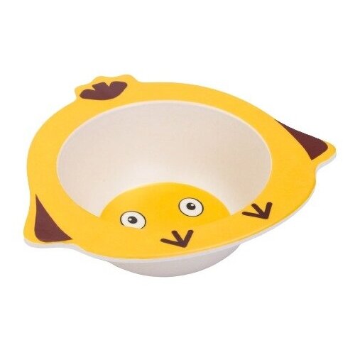 фото Миска детская «цыплёнок» из бамбука, 200 мл 3973792 крошка я
