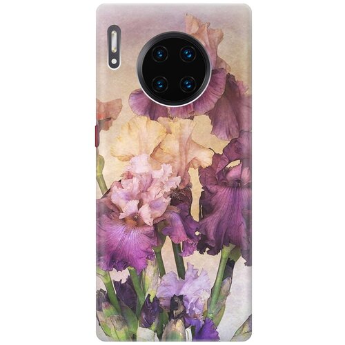 RE: PAЧехол - накладка ArtColor для Huawei Mate 30 Pro с принтом Фиолетовые цветы re paчехол накладка artcolor для huawei mate 30 с принтом фиолетовые цветы