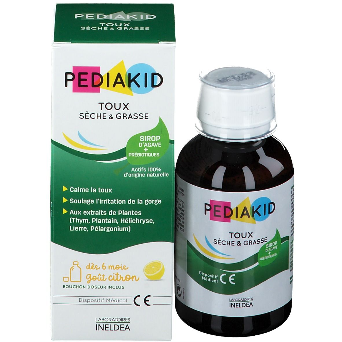 Pediakid сироп от кашля и боли в горле