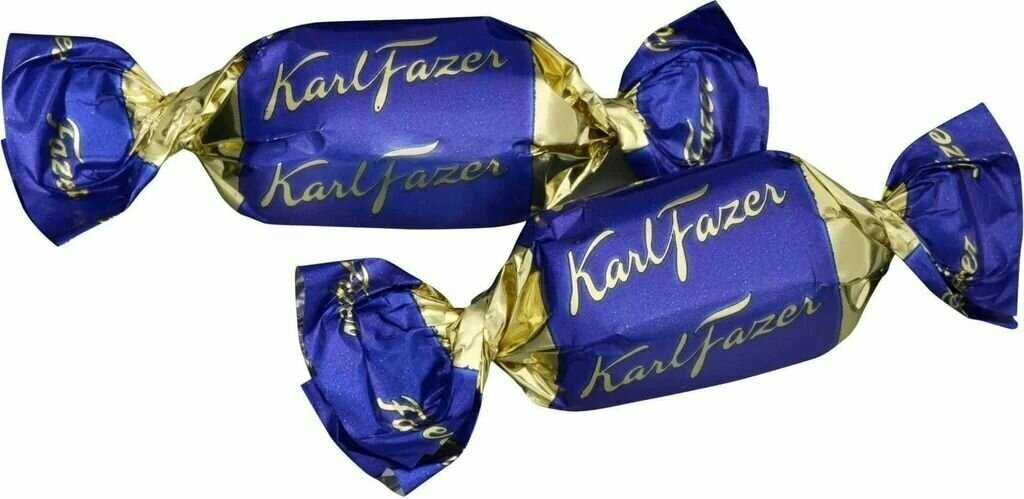 Конфеты из молочного шоколада Karl Fazer Milk chocolate, 270 г - фотография № 10