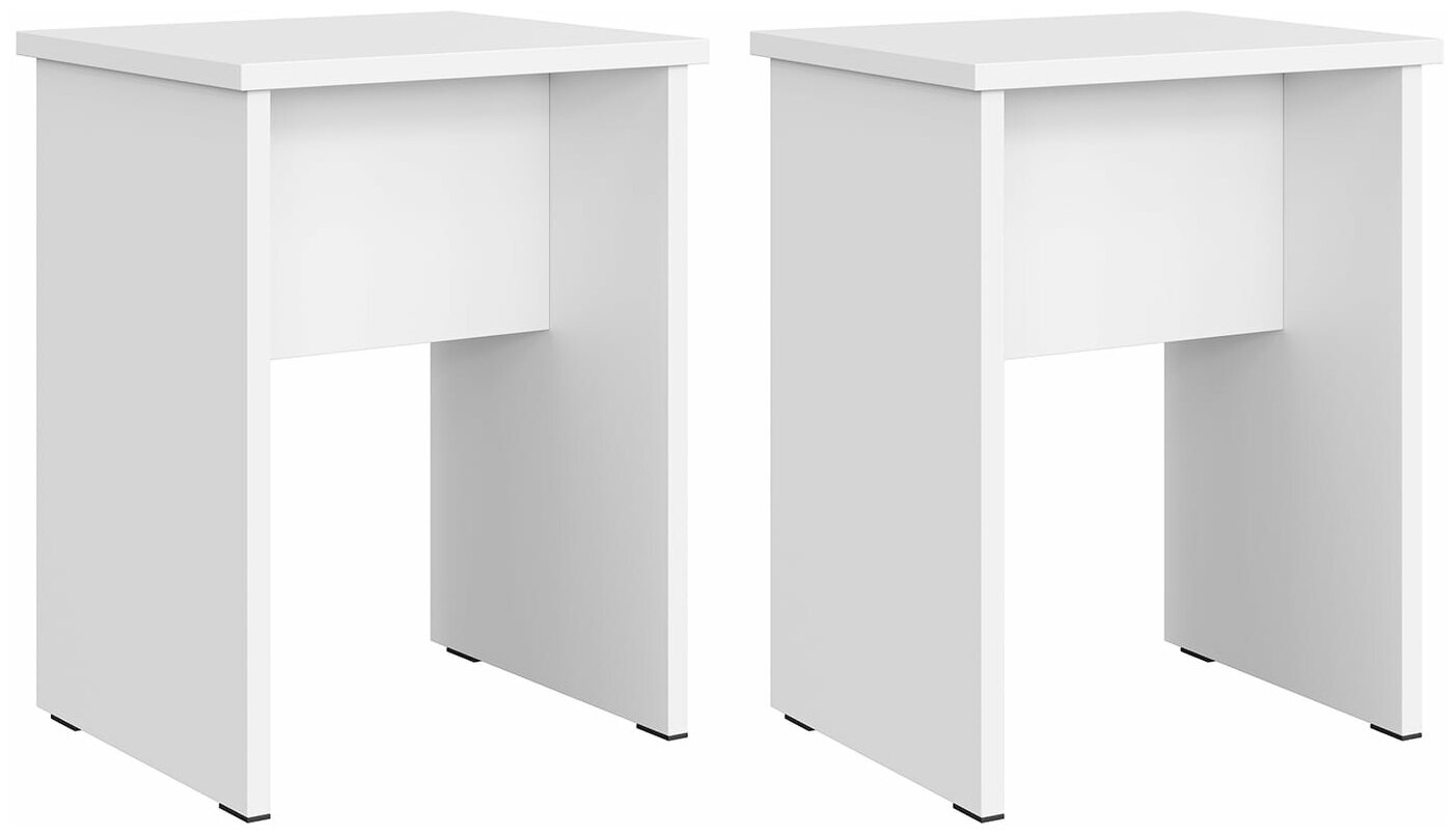Табурет НК-мебель STERN комплект 2шт. Белый 72675816