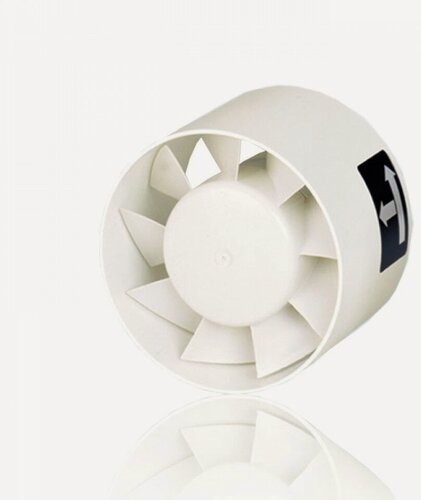 Изображение товара Канальный вентилятор Soler & Palau, TDM-100, осевой, пластик, белый