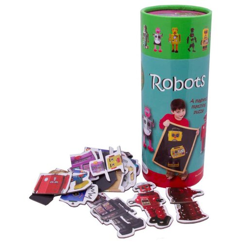 The Purple Cow Настольная игра Роботы, пазлы, магнитная026085