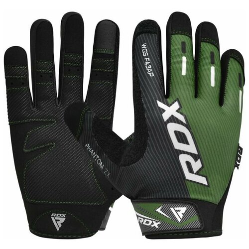 Перчатки фитнес и бодибилдинг RDX F43 FULL FINGER TOUCH SCREEN GYM WORKOUT GLOVES