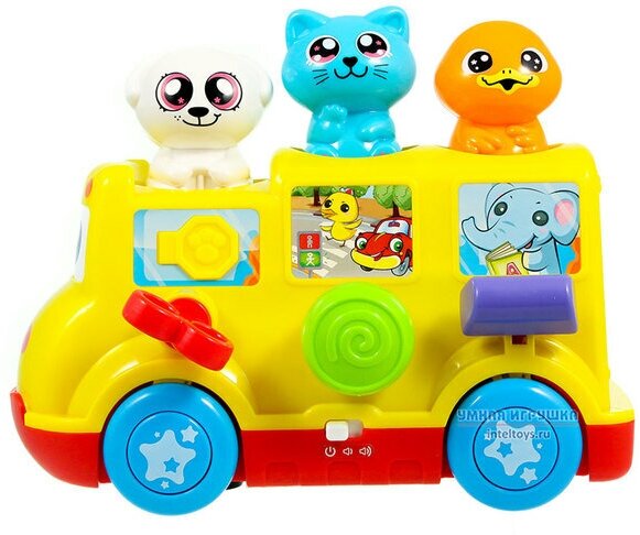 Развивающая игрушка Polesie Школьный автобус (77080) - фото №3