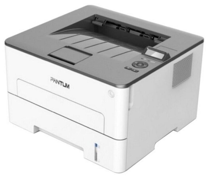 Принтер монохромный лазерный Pantum P3308DW/RU А4, 33стр/мин, 1200 X 1200 dpi, 256Мб RAM, дуплекс, лоток 250 л. USB, LAN, WiFi, стартовый комплект 60