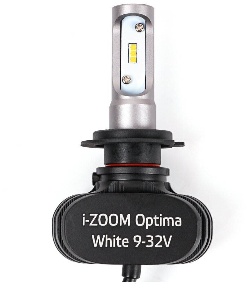 Светодиодные лампы H7 Optima LED i-ZOOM, Seoul-CSP, Warm White, 9-32V, комплект - 2 лампы