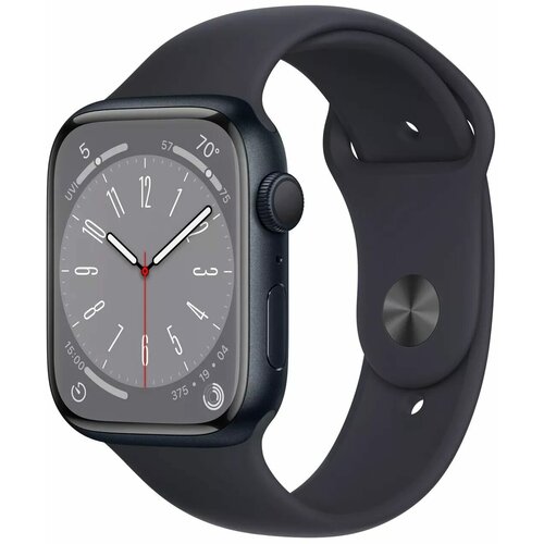 Умные часы Apple Watch Series 8 GPS 41 mm Aluminium Case with Sport Band Midnight S/M