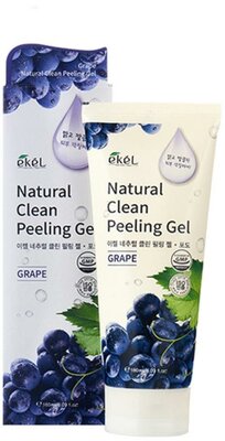 EKEL Natural Clean peeling gel Grape Пилинг-скатка с экстрактом винограда