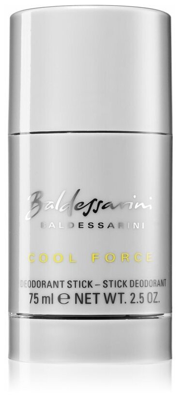 Baldessarini Дезодорант стик Cool Force, 75 мл, 75 г