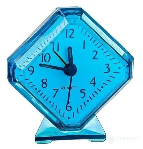 Часы  настольные Perfeo PF-TC-002 синий 0.1 кг 8 см 3 см темный