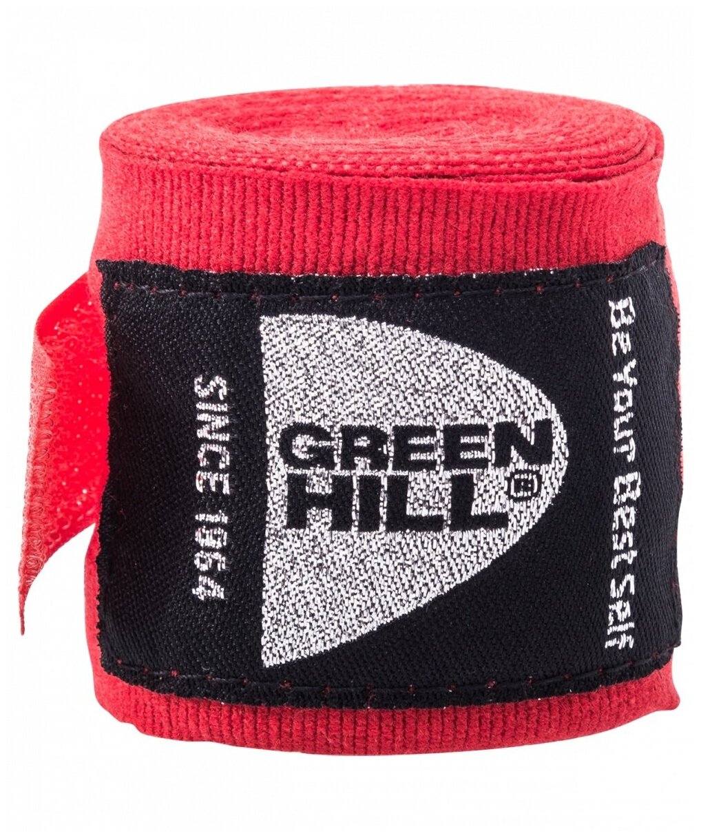 Бинт боксерский Green Hill BP-6232c 3,5м красный