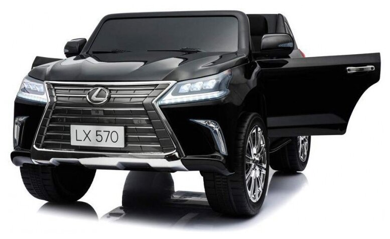 Электромобиль Lexus LX570 4WD, черный глянец