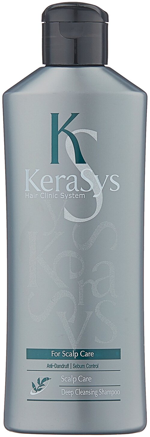Шампунь KeraSys Scalp Deep Cleancing Shampoo Освежающий для жирной кожи головы 180 мл