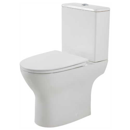 Унитаз-компакт безободковый BelBagno Lounge BB045CPR/BB045/051SC с сиденьем