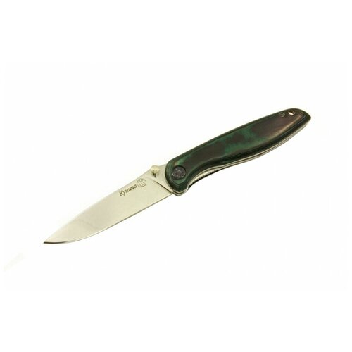 фото Нож складной куница - полированный/микарта кизляр
