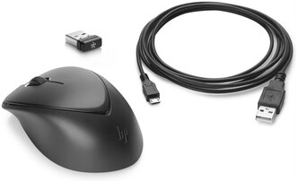 Беспроводная мышь HP Premium 1JR31AA Black USB, черный