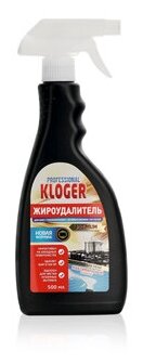 Чистящее средство для плит и микроволновых печей Kloger Proff, Жироудалитель, 500 мл