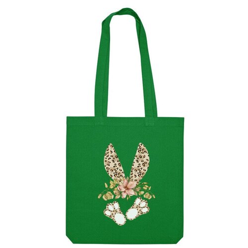 фото Сумка шоппер us basic, зеленый