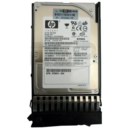 Жесткий диск HP 9Y4066-131 72Gb SAS 25 HDD 601800₽
