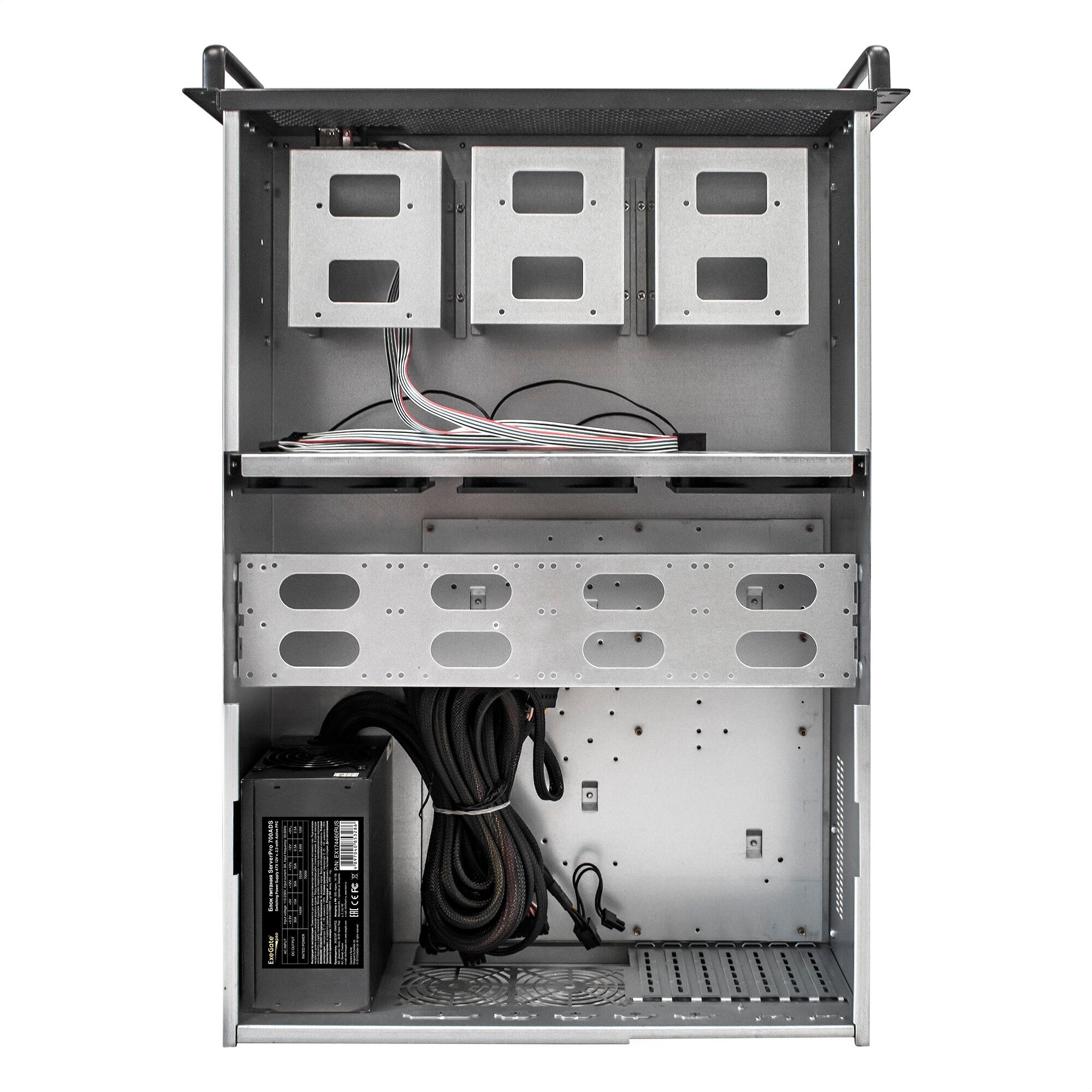 Корпус серверный 4U Exegate EX293576RUS RM 19", глубина 650, БП 900ADS, USB - фото №5