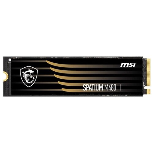 Накопитель SSD MSI Spatium M480 PCIe 4.0 NVMe M.2 1TB Spatium M480 PCIe 4.0 NVMe M.2 1TB