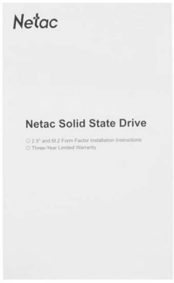 Твердотельный накопитель Netac N600S 1 ТБ SATA NT01N600S-001T-S3X