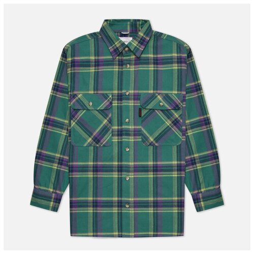 Мужская рубашка Gramicci Flannel зелёный, Размер XS
